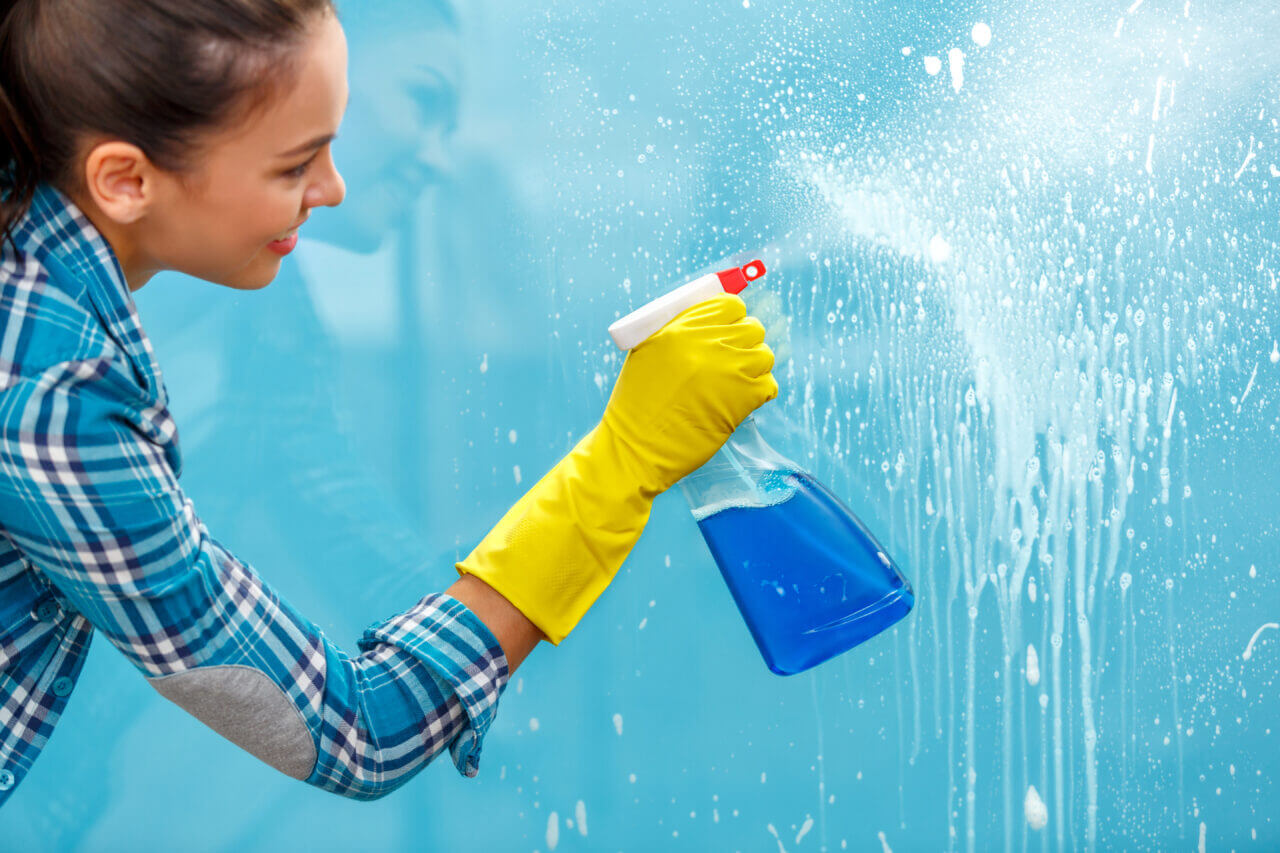 Concept for home cleaning services